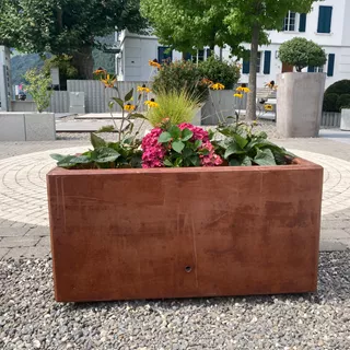 FERRO CONCRETE<sup>®</sup> Pflanzentröge rechteckig glatt