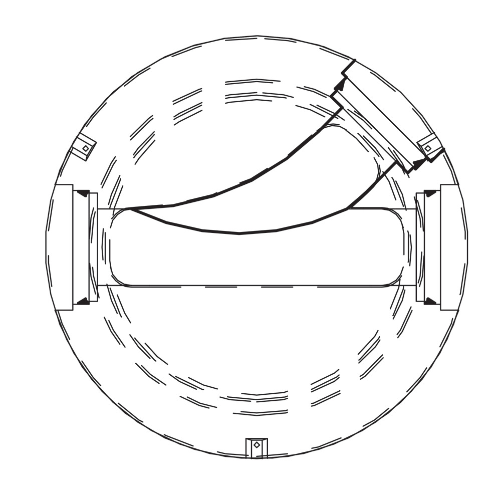 Plus-value pour raccord de conduite pour puits sur mesure CENTUB ® 