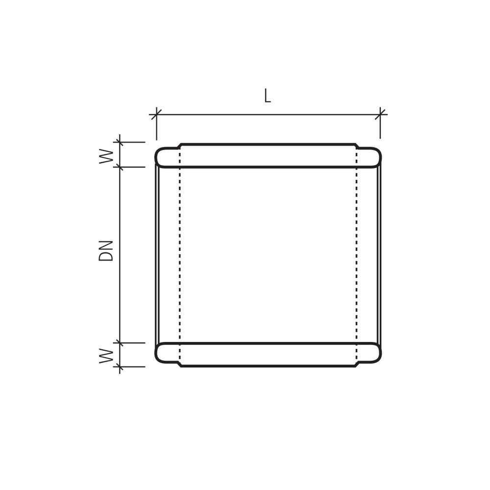 Plus-value tuyau de raccordement CENTUB ® -Röser