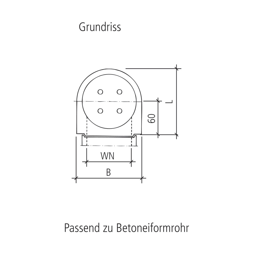 Notausstiegschachtunterteile Notausstiegschachtunterteile