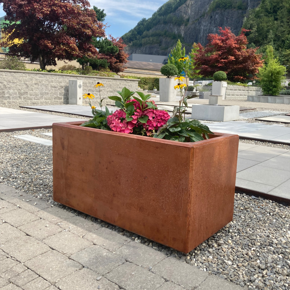 FERRO CONCRETE® Pflanzentröge rechteckig glatt FERRO CONCRETE® Pflanzentröge rechteckig glatt