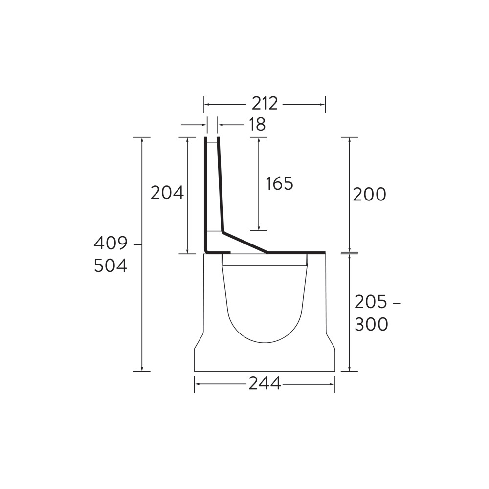 Caniveau, cornières à fente et insert de nettoyage BIRCO 4 mm DN 150