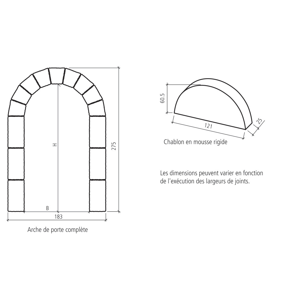 Arche de porte SANTURO®