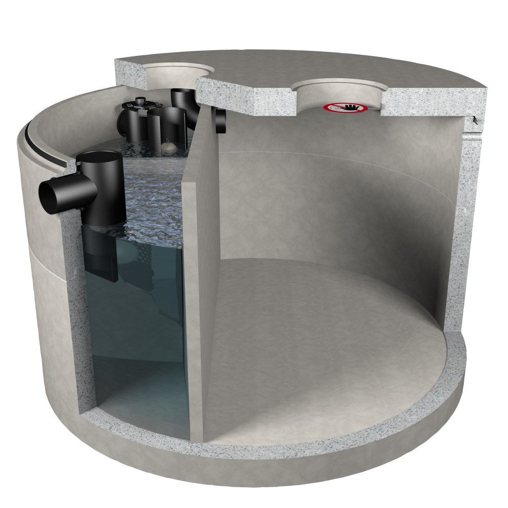 Cuve compacte D/SAC/CRT friwa ® -sep