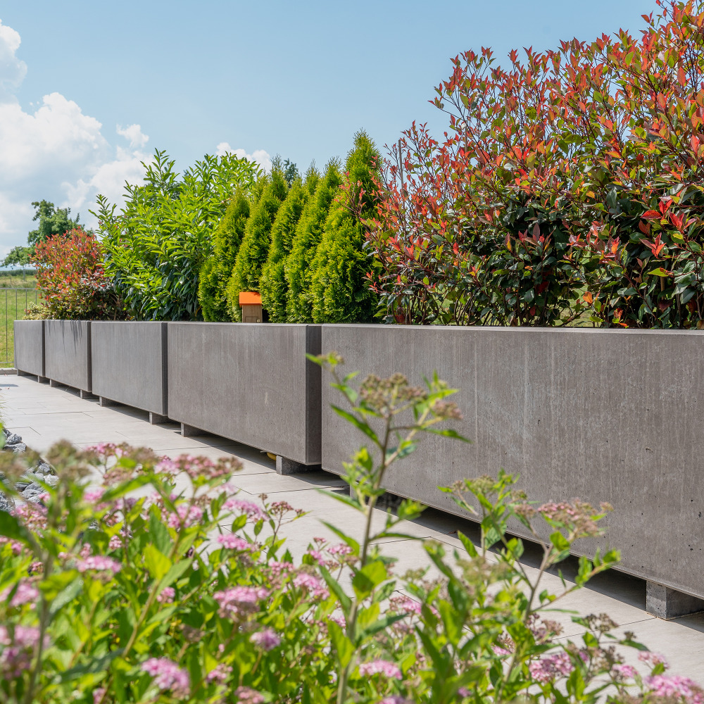 PARCO® Pflanzentröge glatt