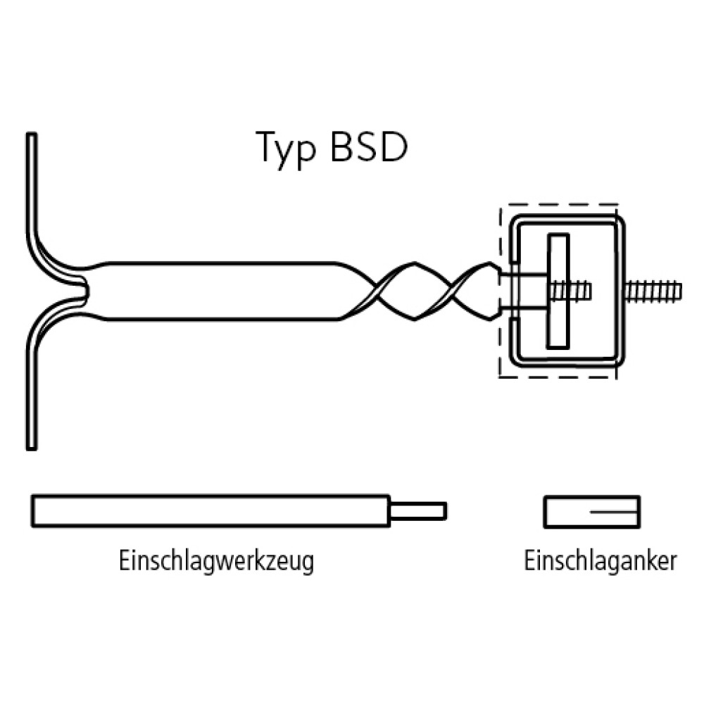 Schalldämm-Spiralanker