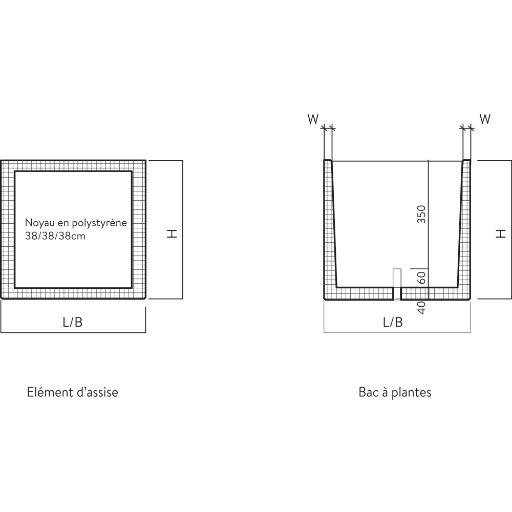 Table et banc INTERMEZZO® Corner