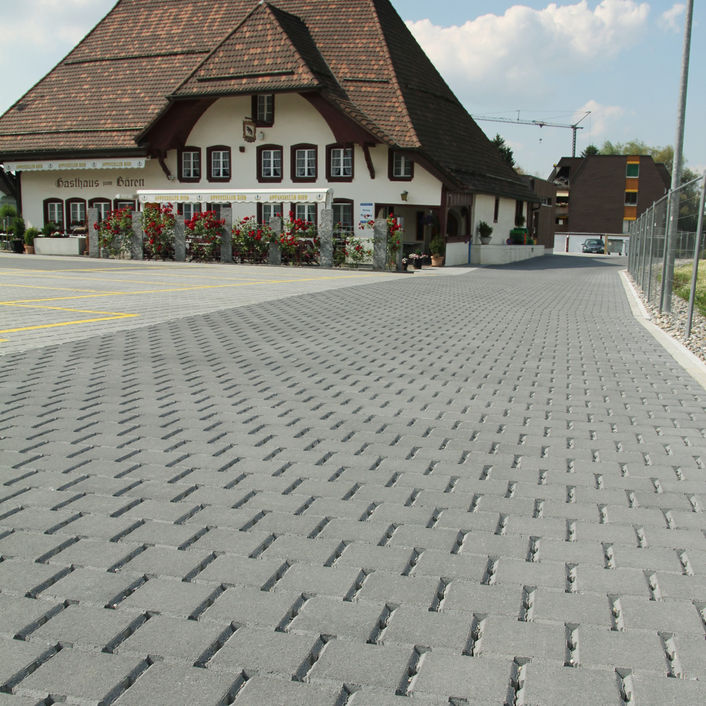 Pavés écologiques VS5® pour charges lourdes, avec 5 sécurités anti-déplacement Pavés écologiques VS5® pour charges lourdes, avec 5 sécurités anti-déplacement