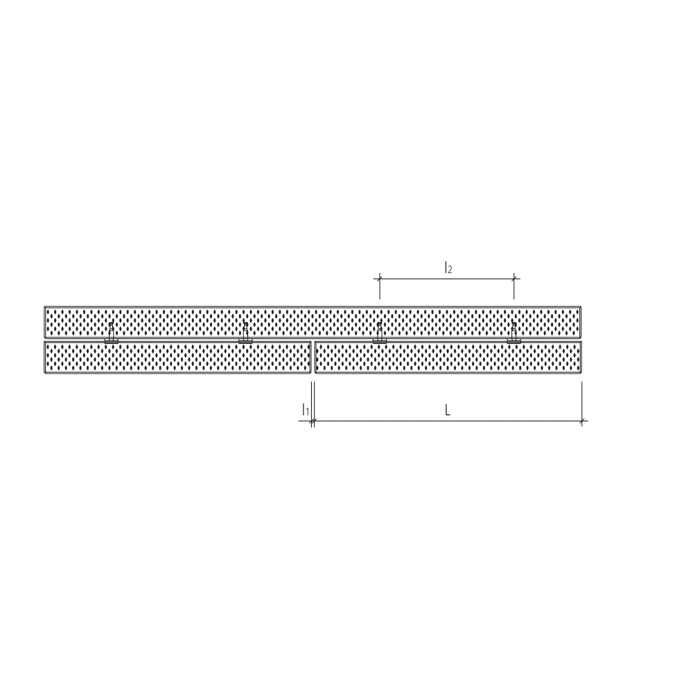 Bordures de quais / Élément de marche en béton