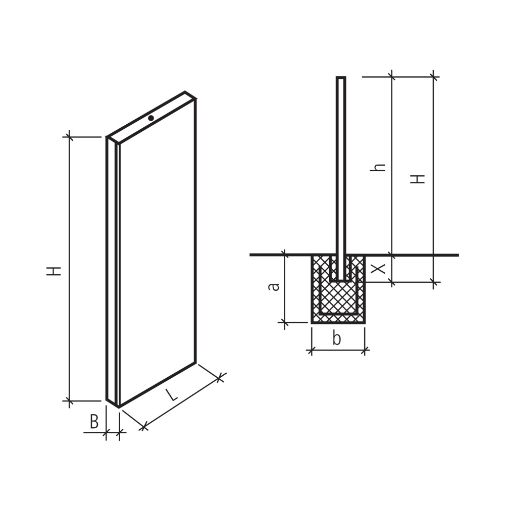 Lamelles en béton RESIDENZA®