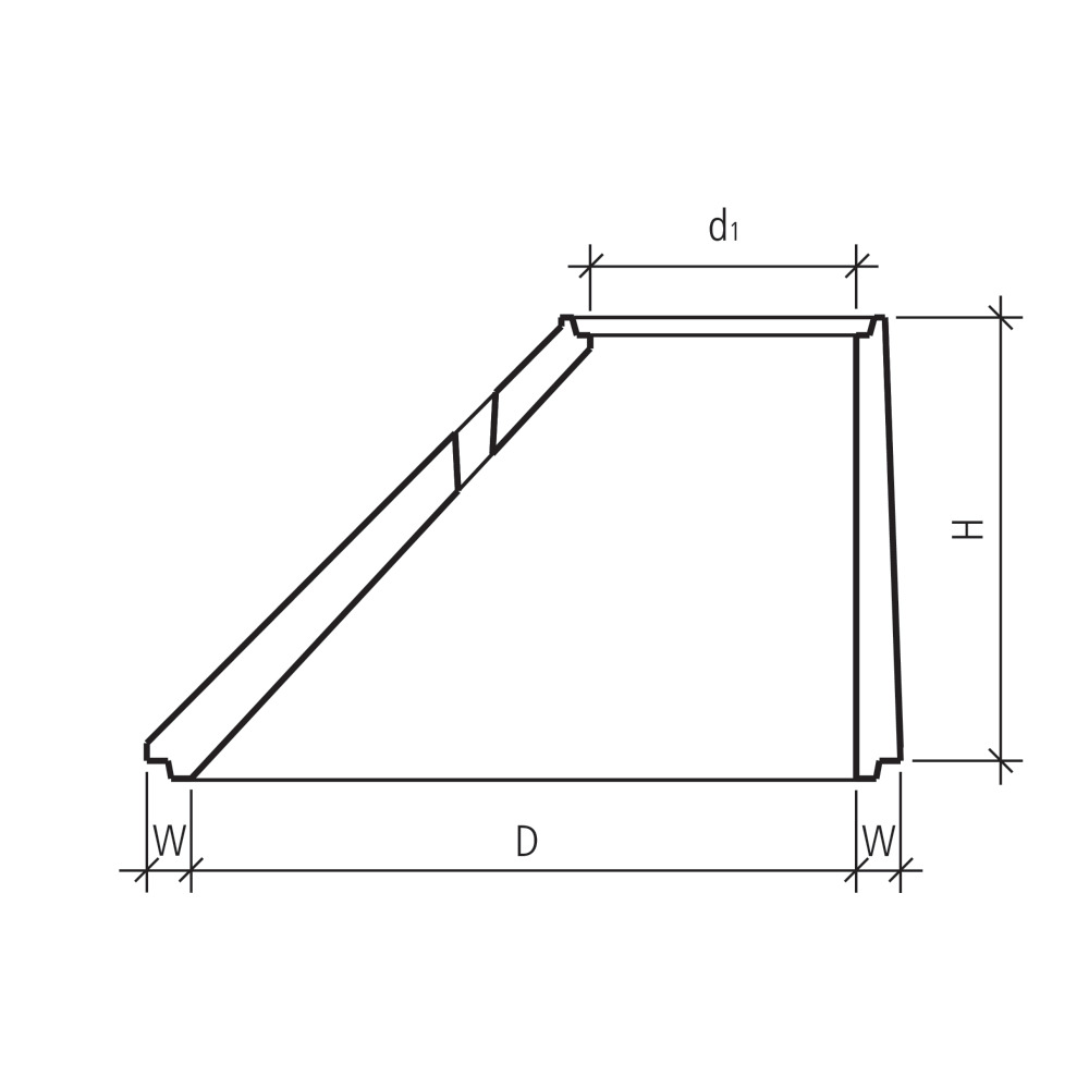 Konen exzentrisch D 150 bis 200 cm