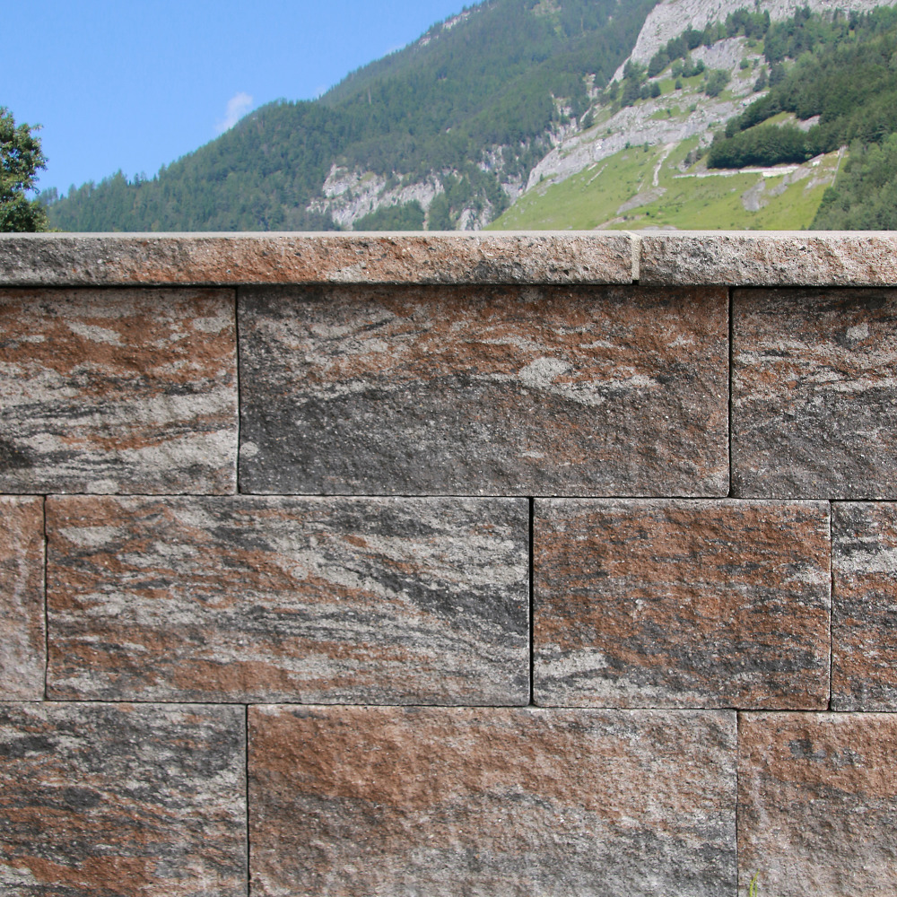 Mur de moellons SANTURO® briques rustiques