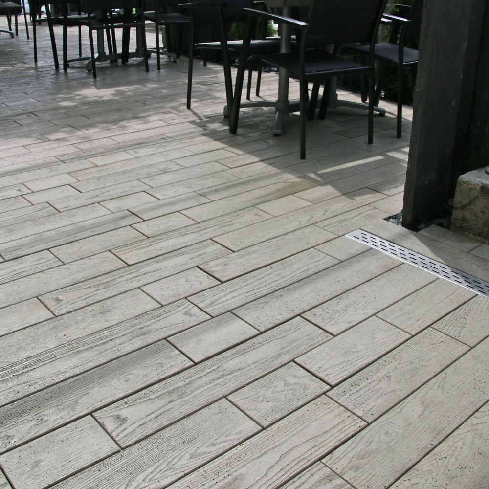 TERRA NOVA Gartenplatten mit Holzstruktur TERRA NOVA Gartenplatten mit Holzstruktur