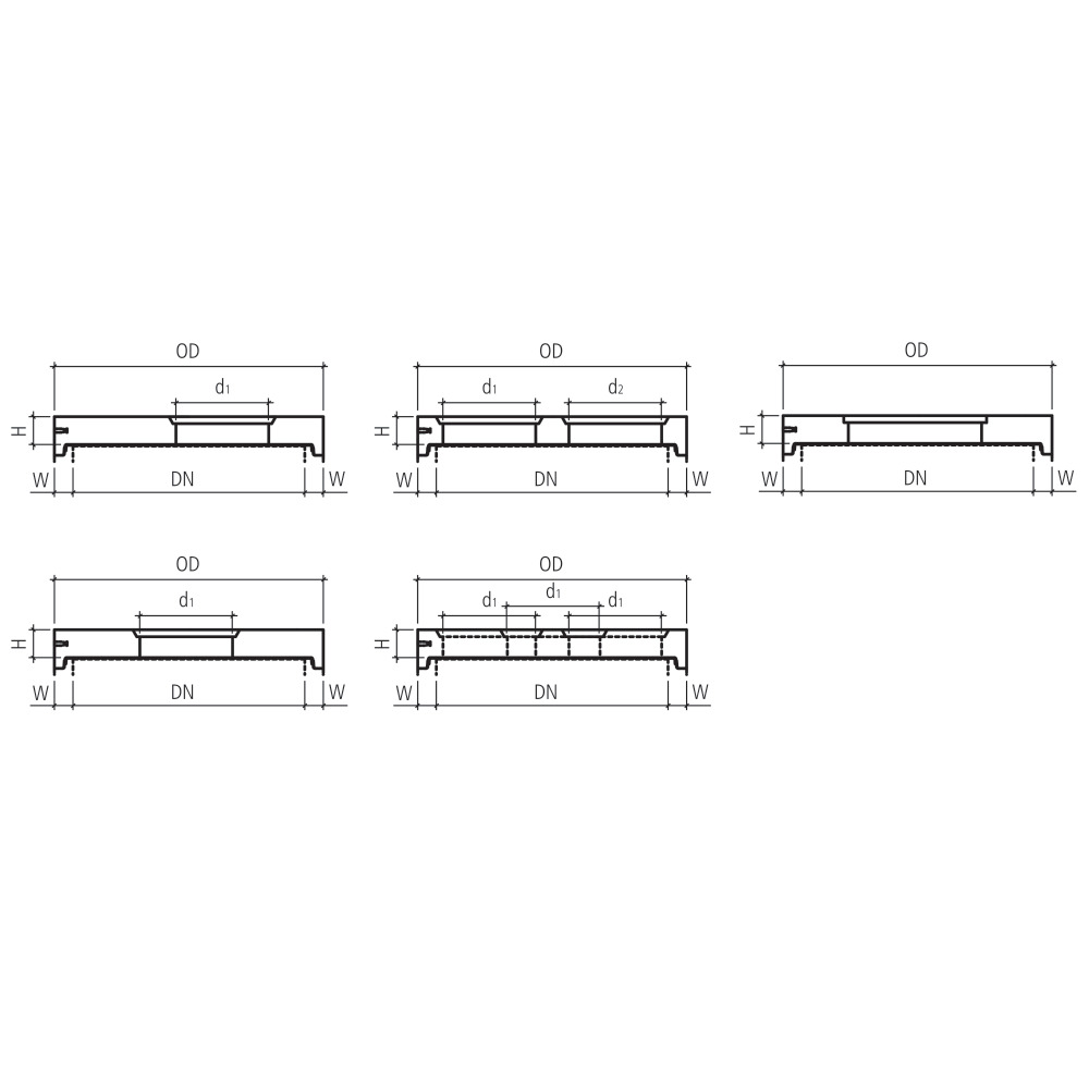 friwa®-tub Abdeckplatten