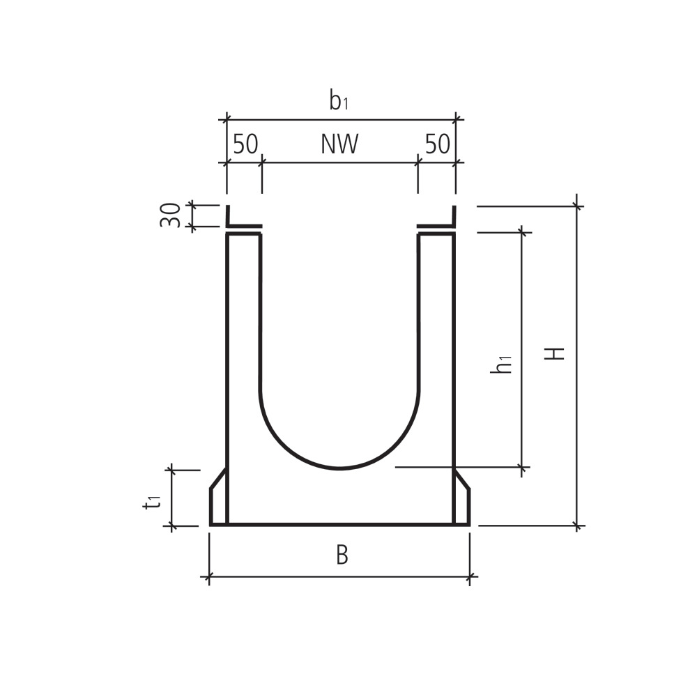 BIRCOsir® Rinnen NW 200 AS