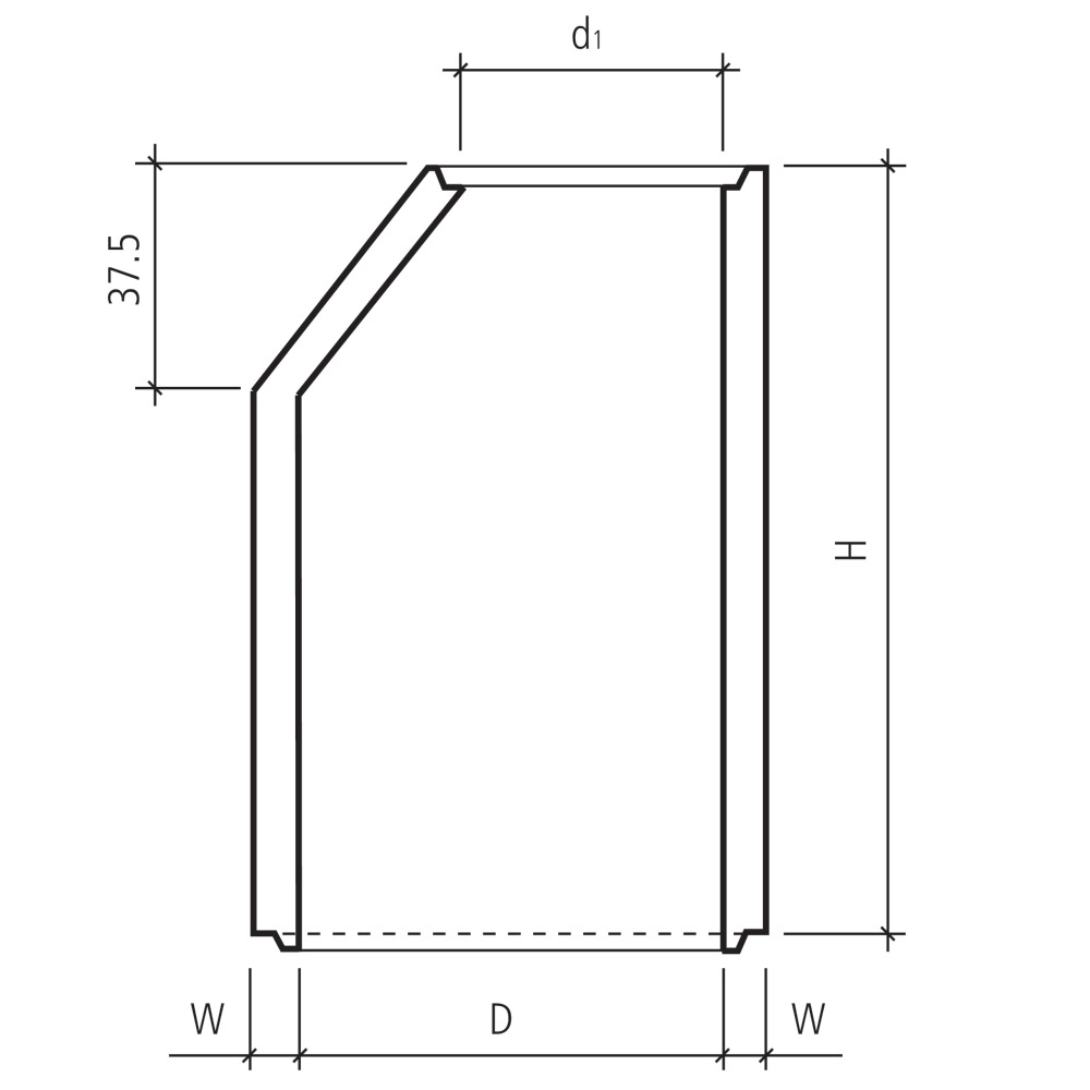 RIKO ® Schachtring mit Konus