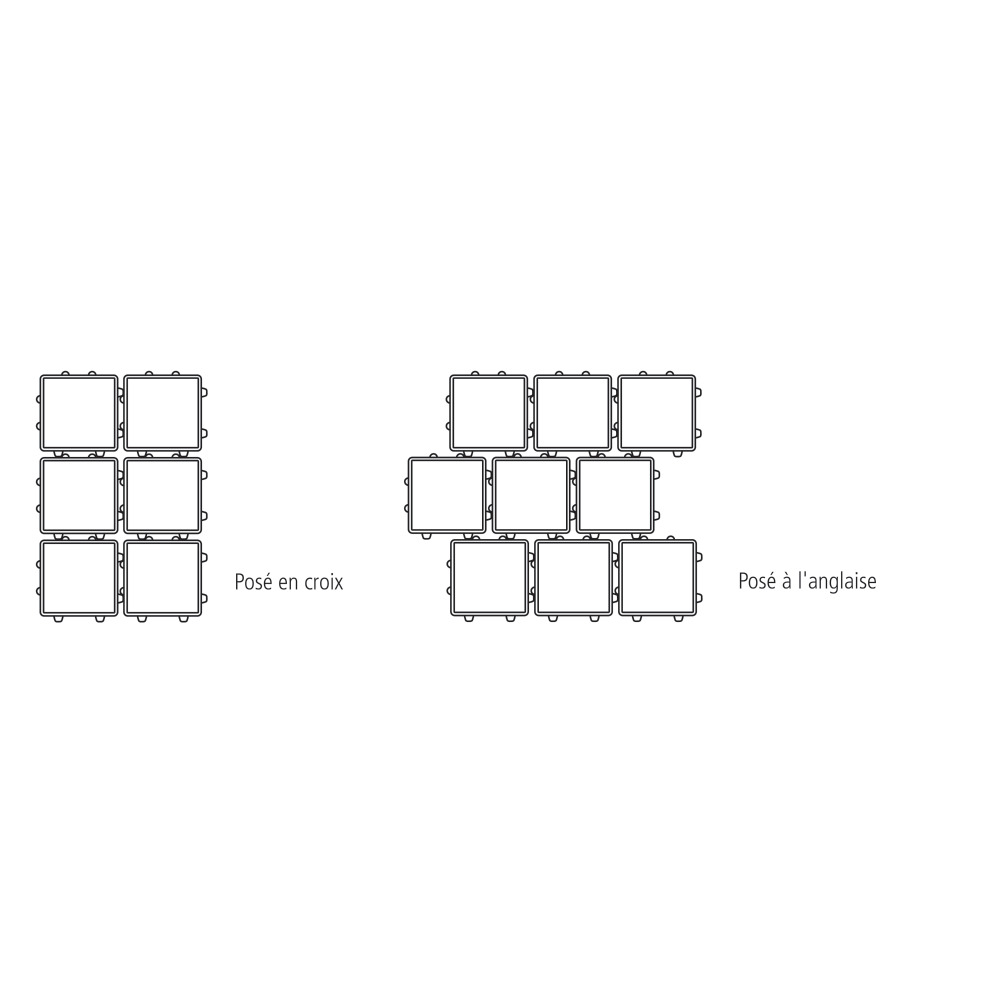 Pavés écologiques CLASSIC® GRAVIER chanfreinés Pavés écologiques CLASSIC® GRAVIER chanfreinés