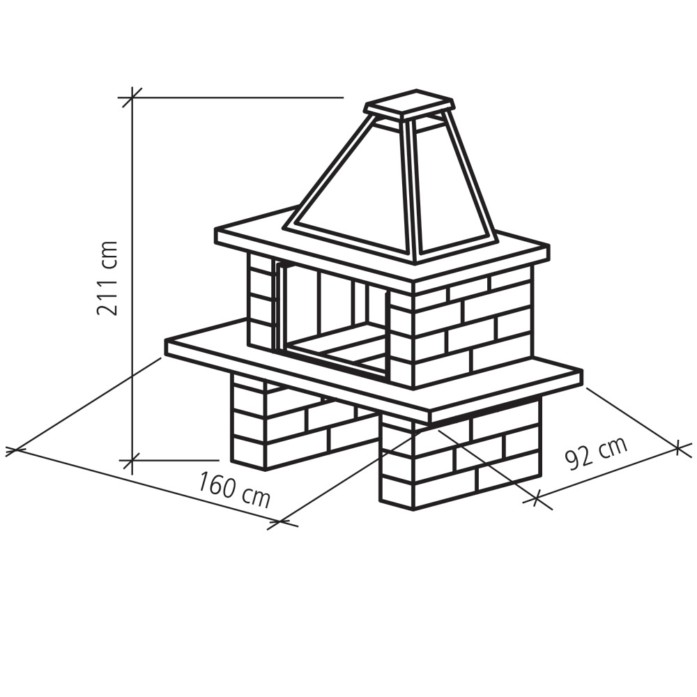 SANTURO® Cheminée mit Chromstahlhut SANTURO® Cheminée mit Chromstahlhut
