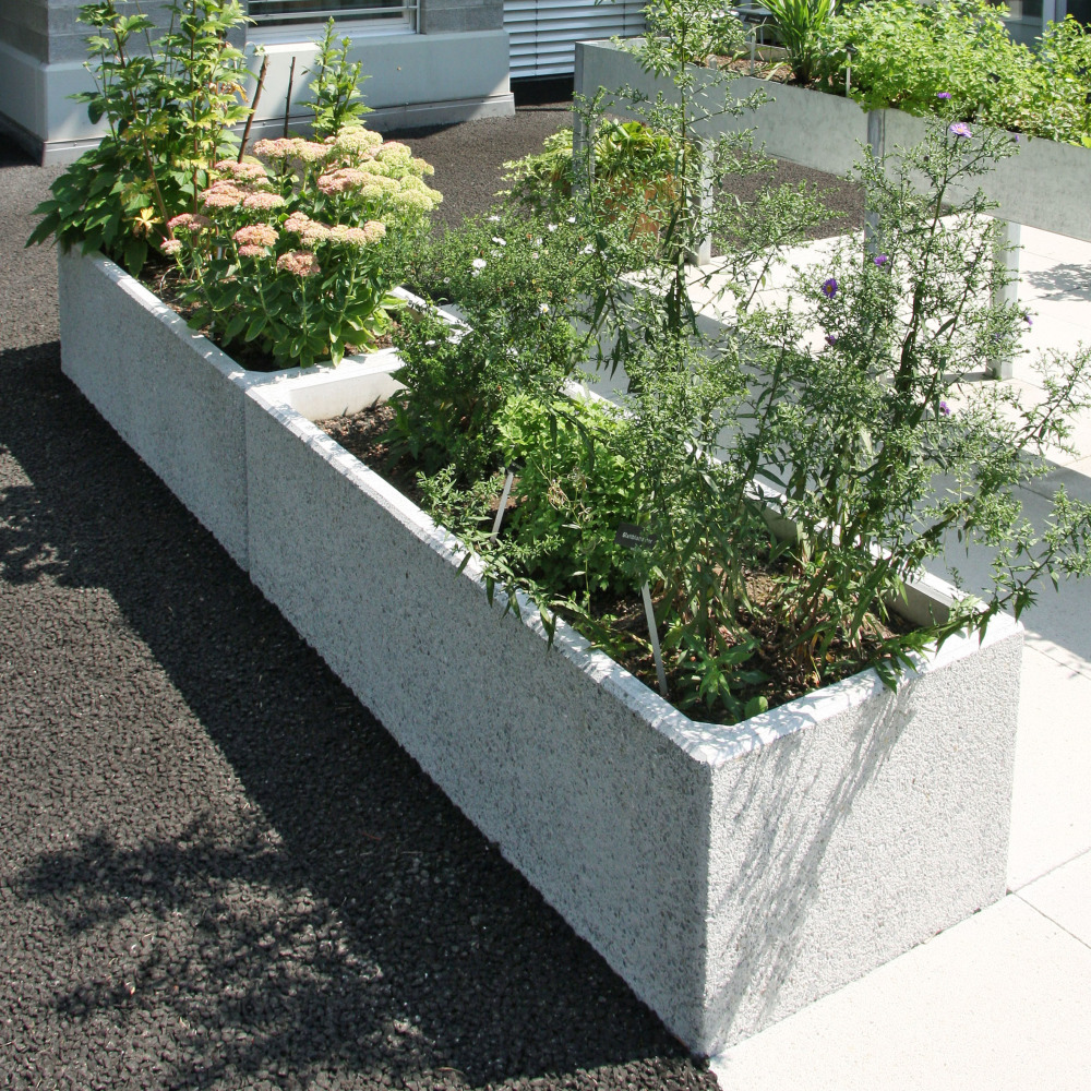 PARCO® Pflanzentröge rechteckig gestrahlt PARCO® Pflanzentröge rechteckig gestrahlt