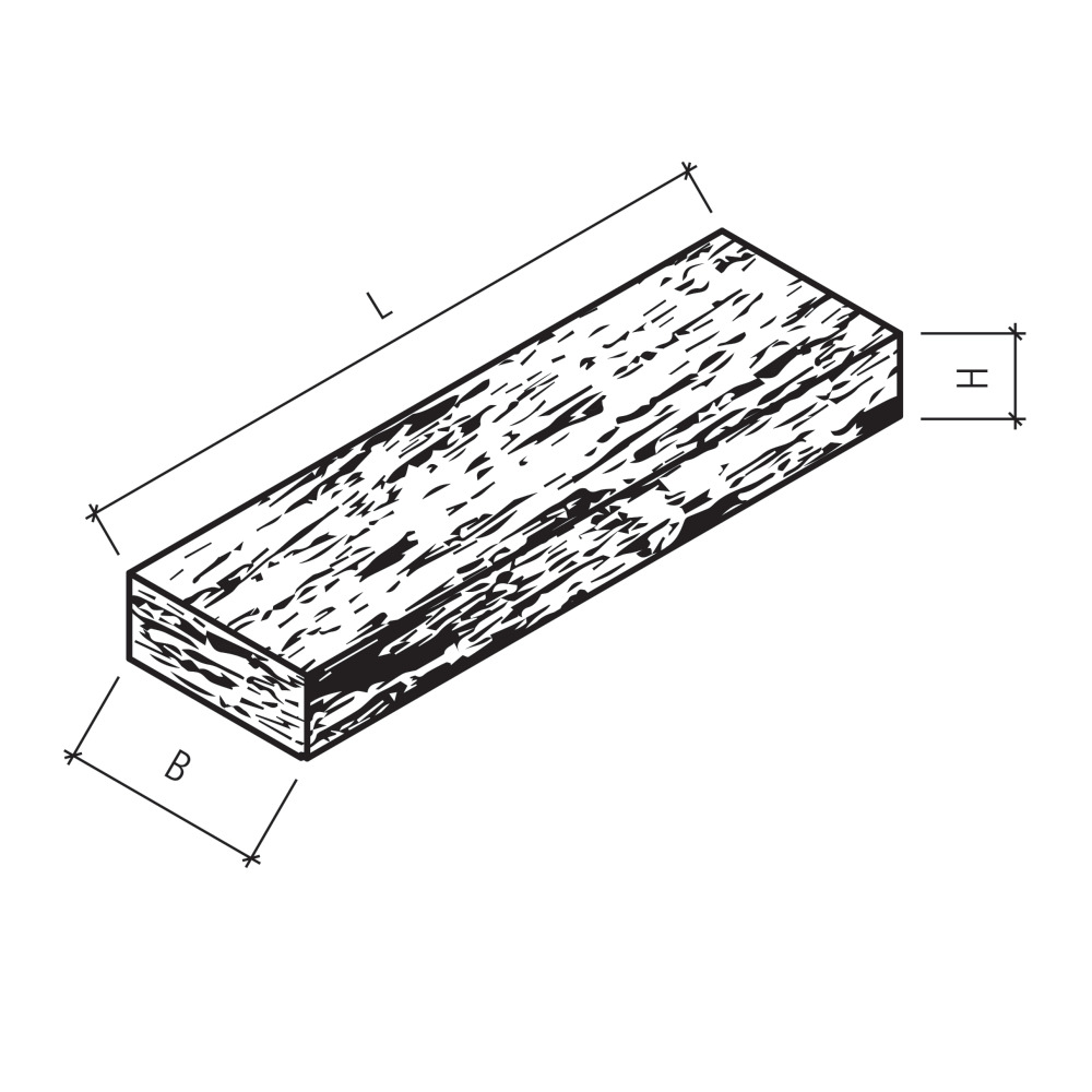 Marches d'escalier pleines SLADE avec structure ardoise