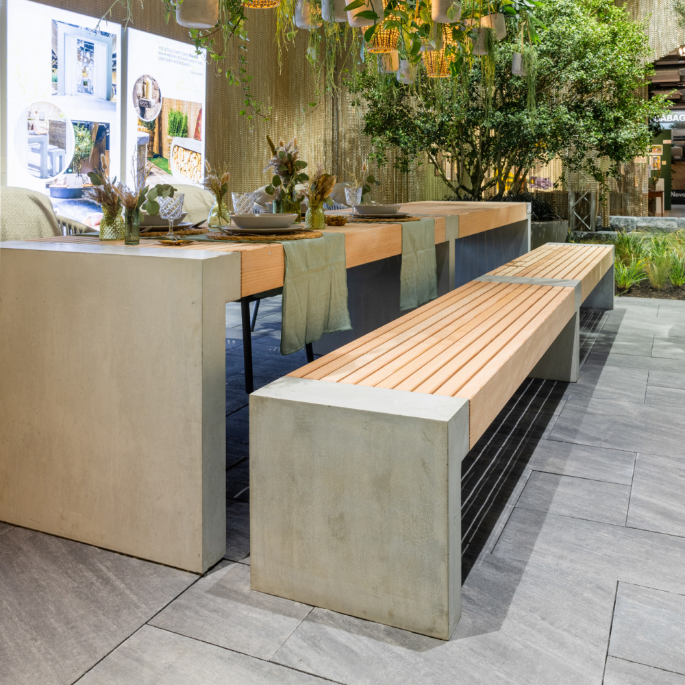 INTERMEZZO® Tisch und Bank Corner INTERMEZZO® Tisch und Bank Corner