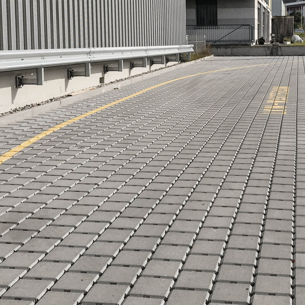 Pavés écologiques VS5® pour charges lourdes, avec 5 sécurités anti-déplacement Pavés écologiques VS5® pour charges lourdes, avec 5 sécurités anti-déplacement