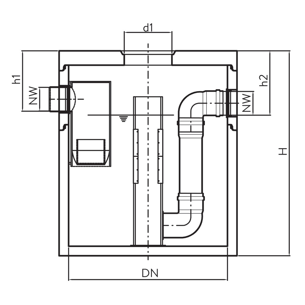 friwa®-rain filtre pour eau de pluie FEP