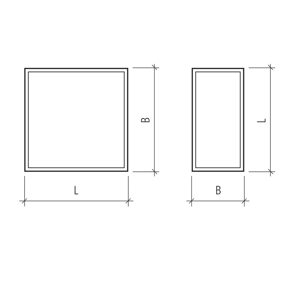 Dalles de jardin PARCO® FINA chanfreinées sablées