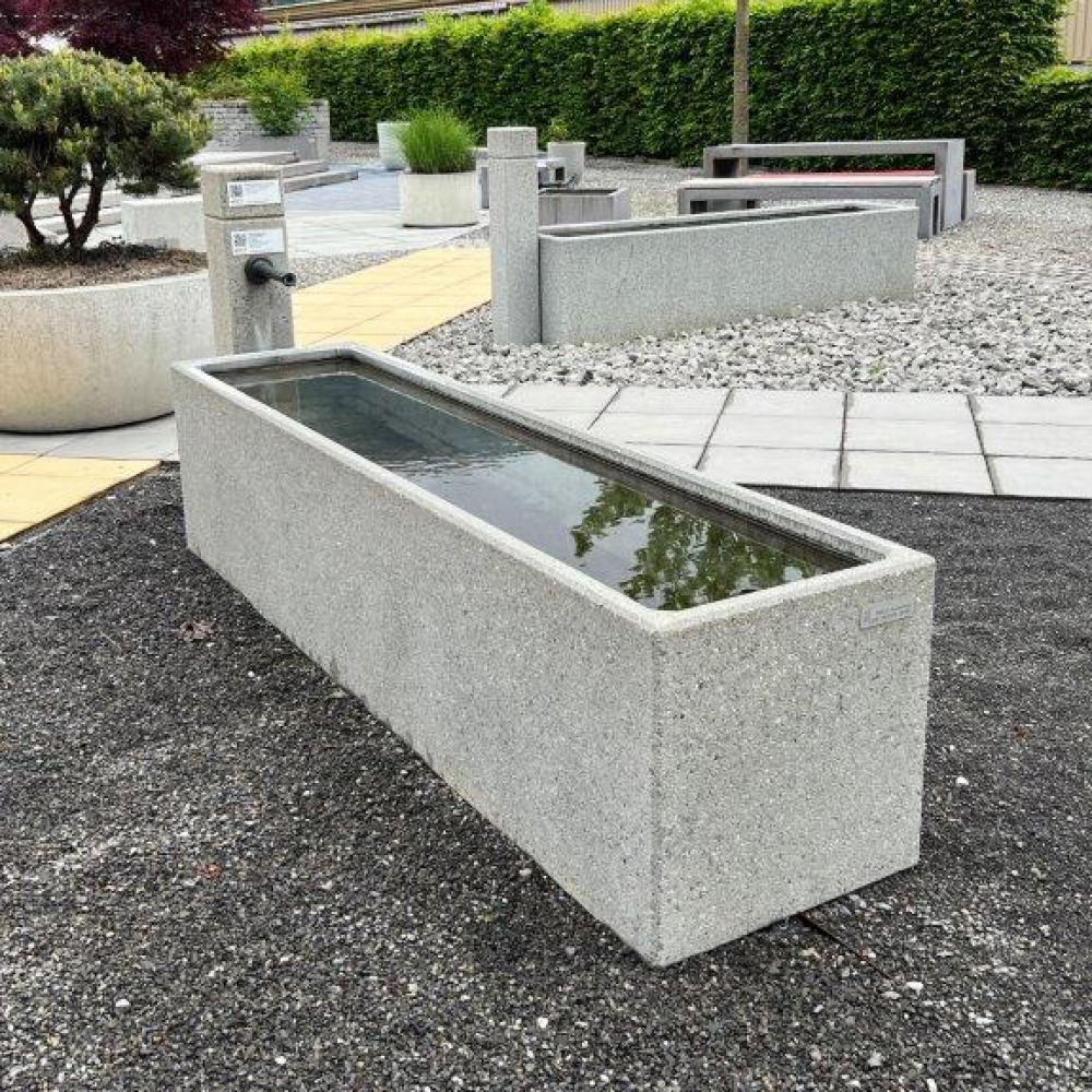 PARCO ®  Brunnentröge rechteckig gestrahlt