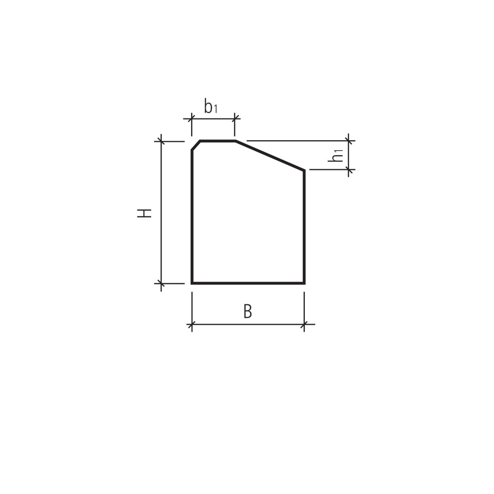 Bordure plongeante vacuum FINALGO