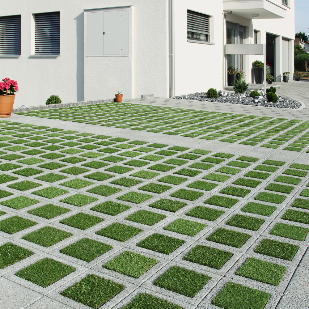 Pavés filtrants CARENA® JG JUSTGREEN fino chanfreinés Pavés filtrants CARENA® JG JUSTGREEN fino chanfreinés