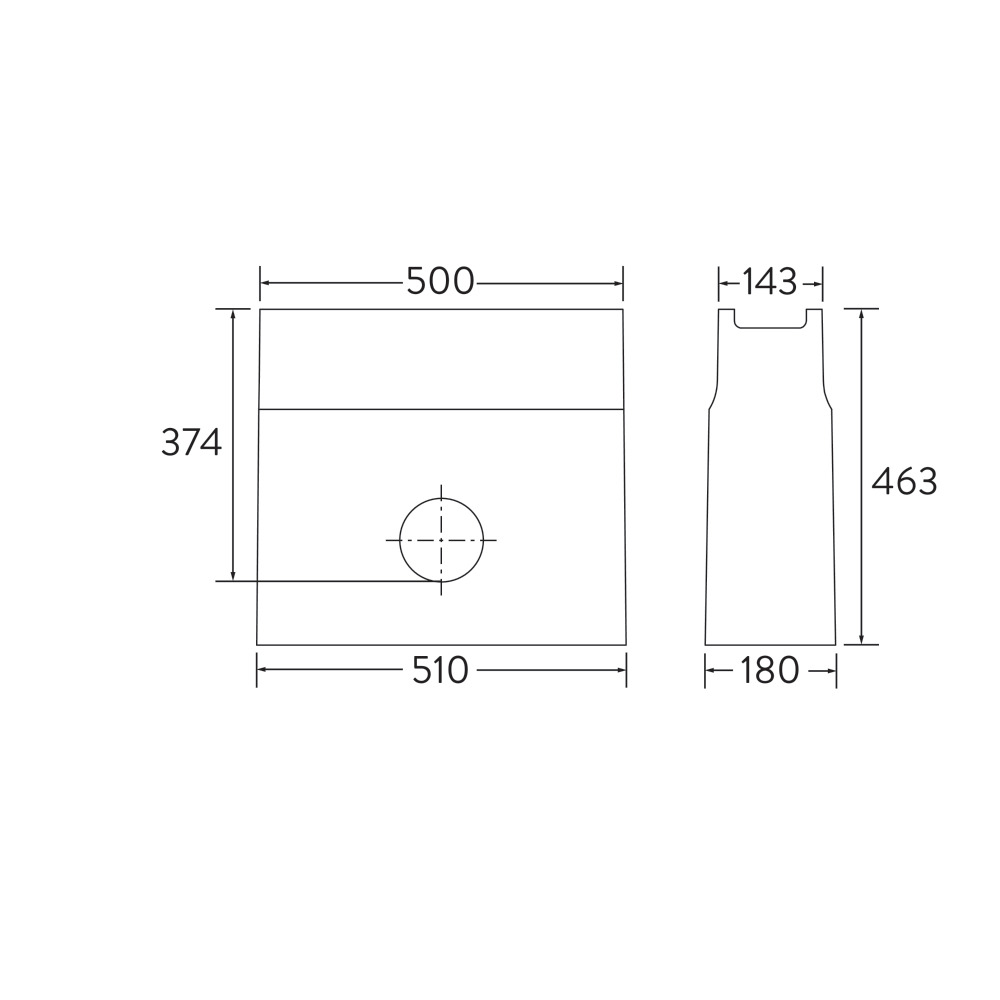 Cunettes, cornières à fente et insert de nettoyage BIRCOslim® 1.5 mm DN 100