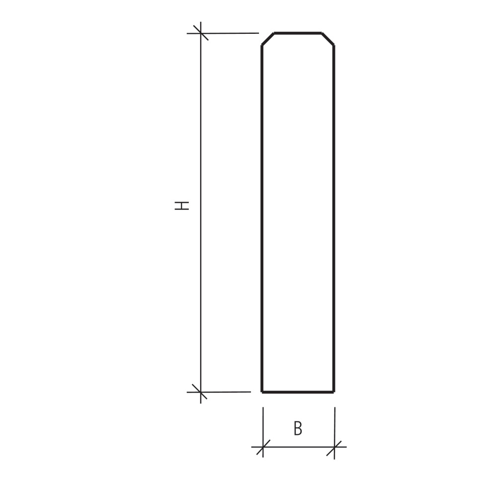 Stellplatten gegossen