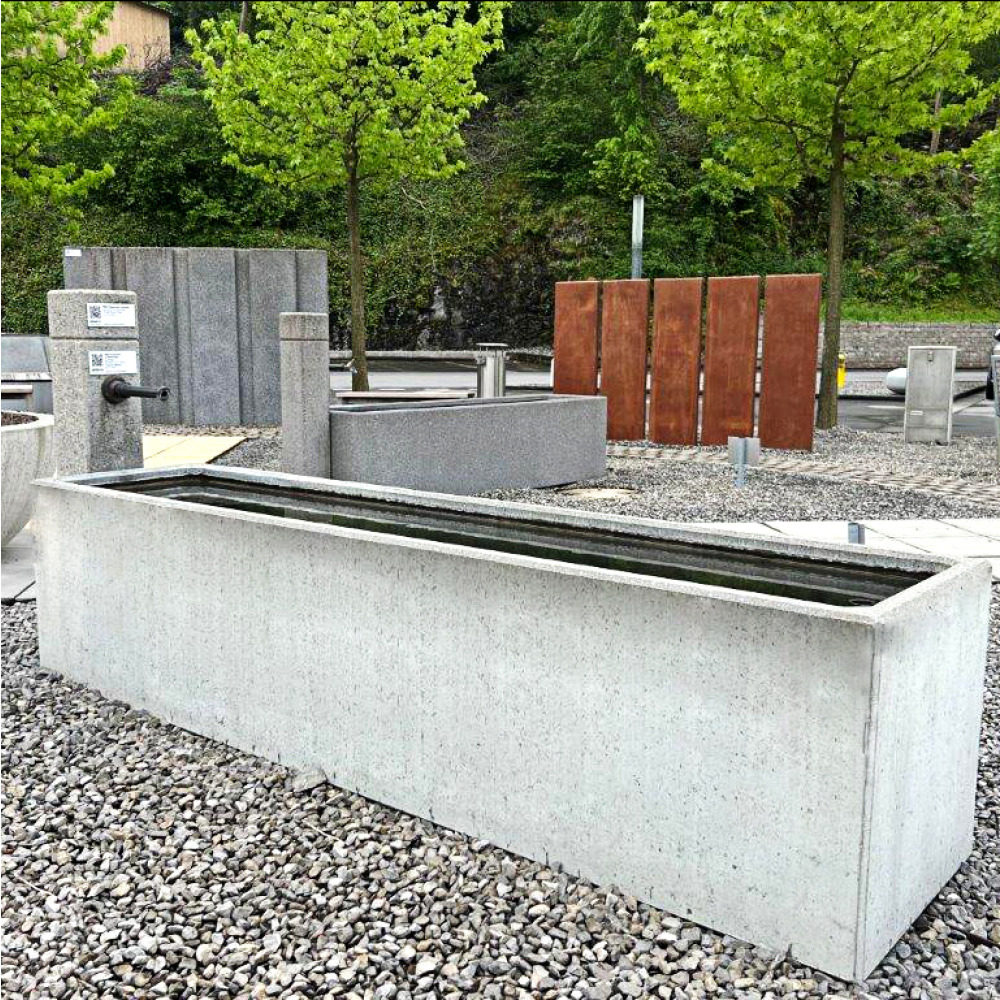 PARCO ® Brunnentröge rechteckig glatt